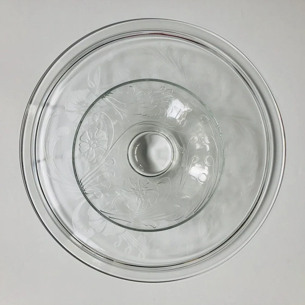 Luminarc Mariella footed cake plate 13